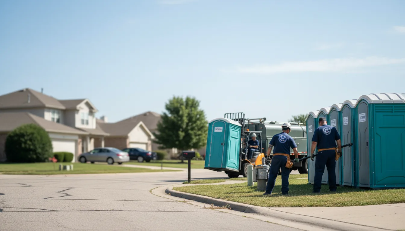 Porta Potty Rental in Cleveland, OH near me